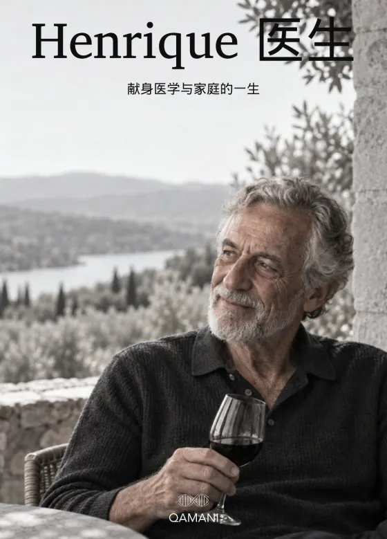 Henrique 医生 传记的封面